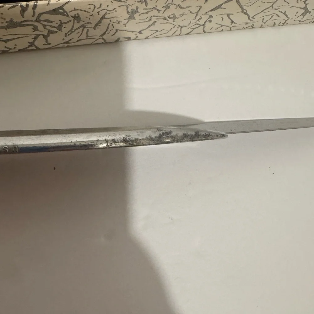 Vintage Deluxe Magna Wonder Knife Adjustable Food Slicer W/Box 1961 Switzerland